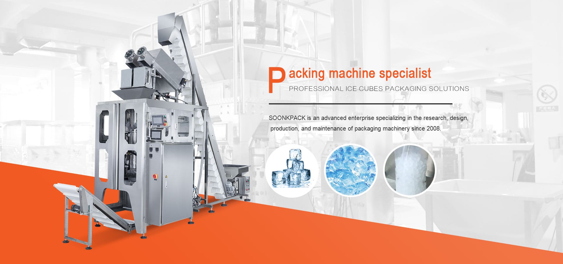 1-5kg Ice Cube Packing Machine