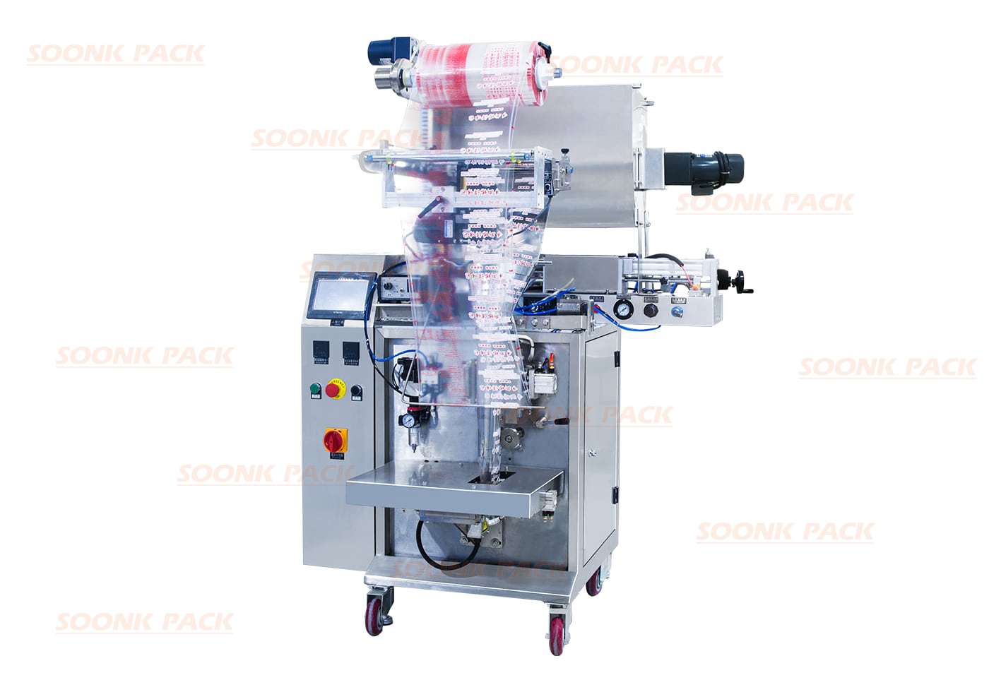Three Side Seal Vegetables Granule Liquid Packaging Machine Manufacturers