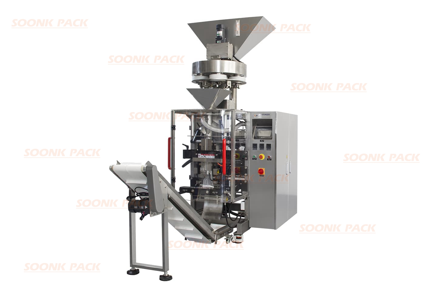 Stainless Steel Automatic Salt Packaging Machine With Volumetric Cup