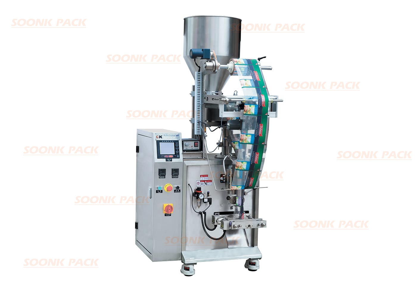 High Speed 80 Bags Per Minute VFFS Nuts Packing Machine