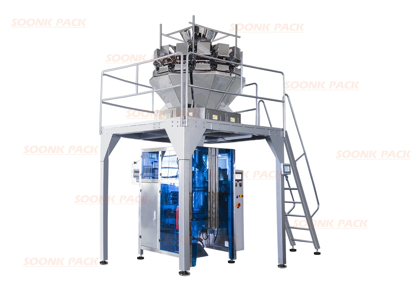 Automatic Weighing and Packaging Machine for Bag in Bag