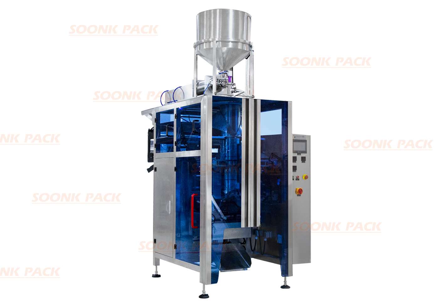 Large capacity liquid packing machine for pure liquid with liquid pump