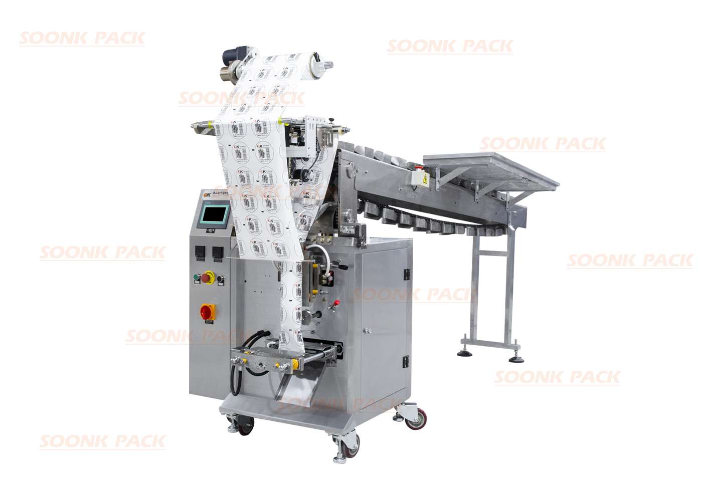 High Speed Spoon Knife Fork Toothpick Nipkin Culter Packaging Machine